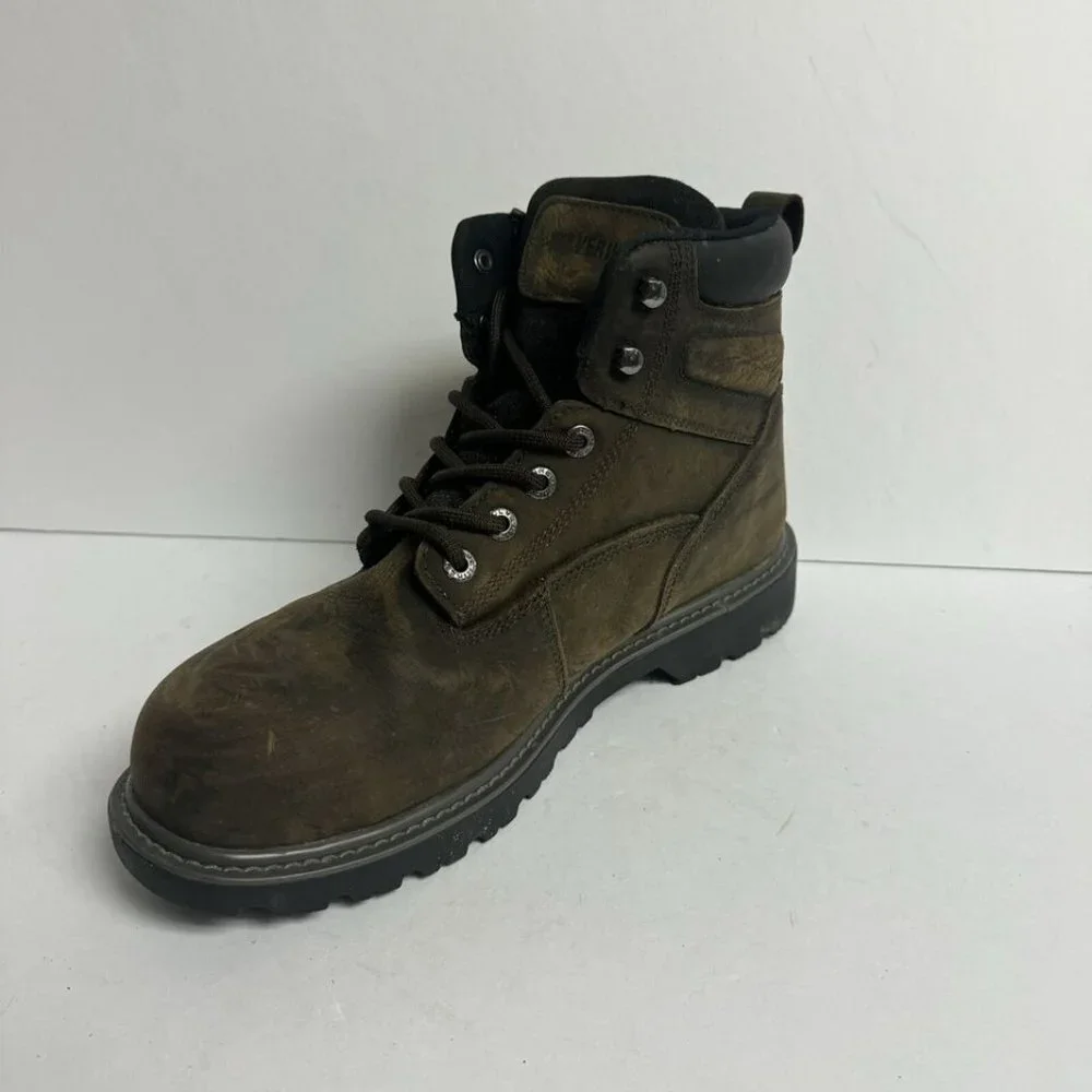 Wolverine Mens FloorHand Steel Toe Waterproof Boot Size 11EW